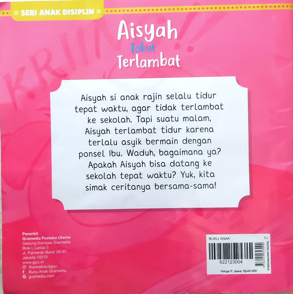 Aisyah Takut Terlambat