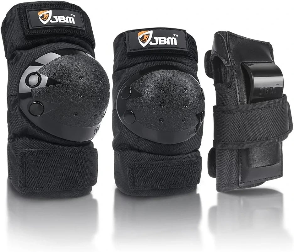 Adult/Child Knee Pads Elbow Pads Wrist Guards 3 in 1 Protective Gear Set