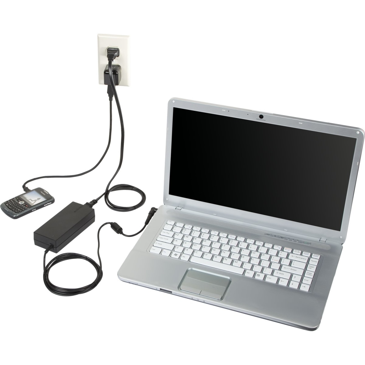 Laptop and Charger