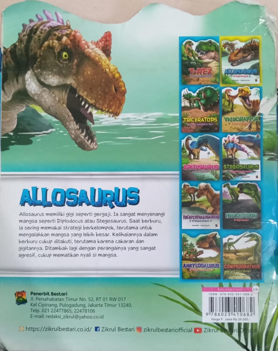 Allosaurus Si Gigi Gergaji