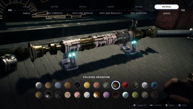 Polished Bronzium