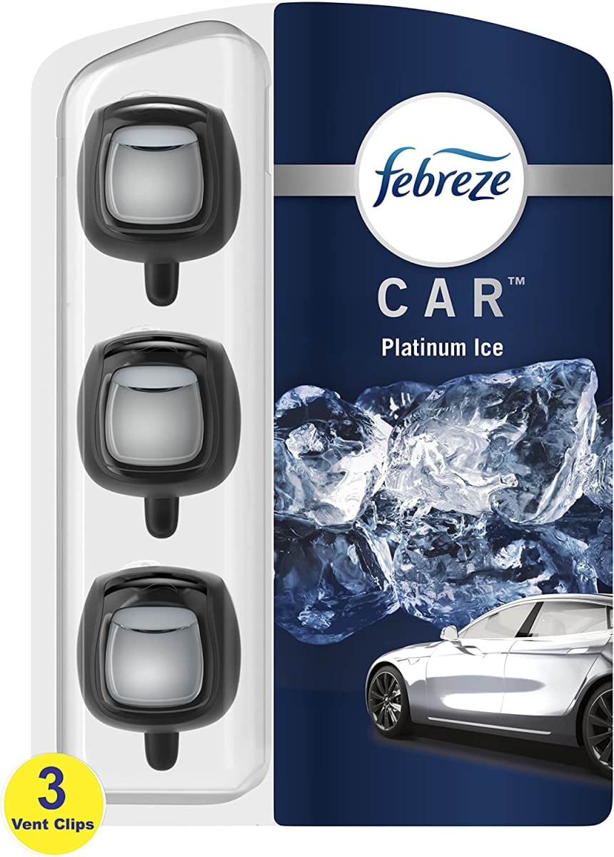Car Air Fresheners Platinum Ice Scent