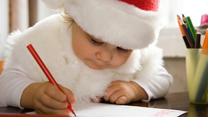 Write letters to Santa