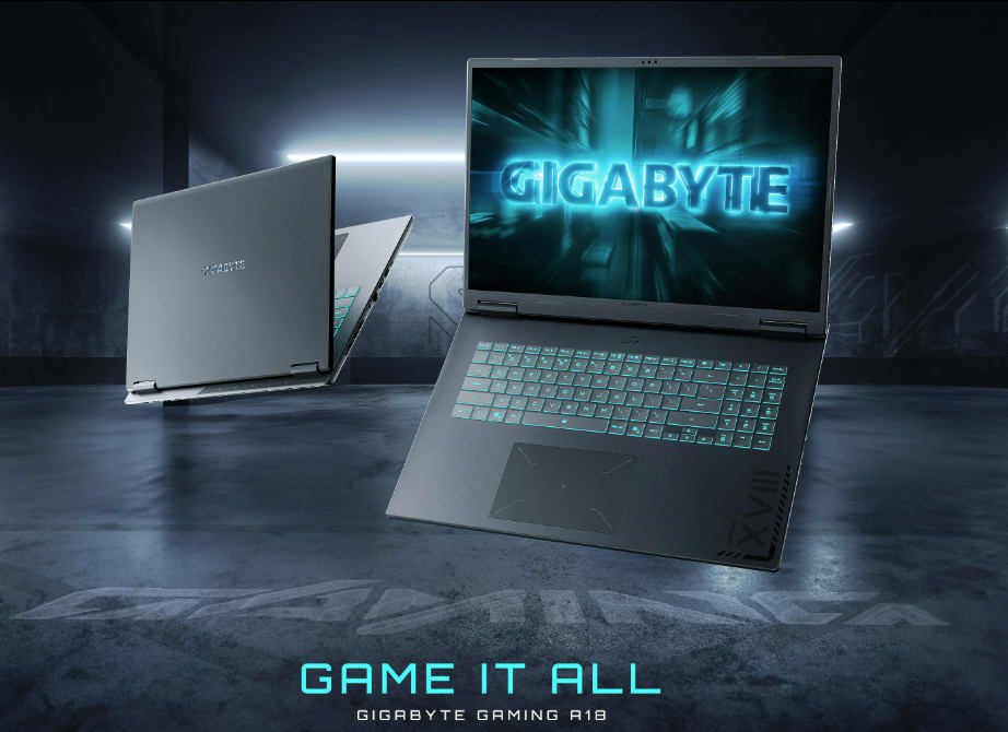 Gigabyte Gaming A18, i7-13620H, RTX 5070, 16 GB DDR5-5200, QHD+ 165 Hz  400 nits 100% sRGB