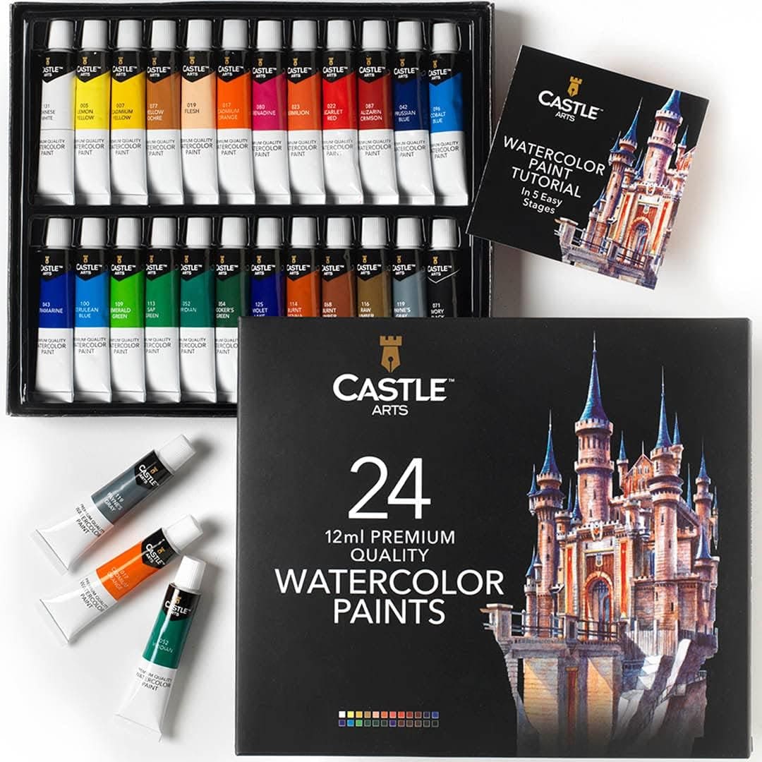 Holbein Artists' Watercolors Set of 24 5ml Tubes