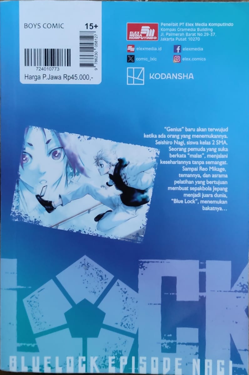 Komik: Blue Lock Episode Nagi 1