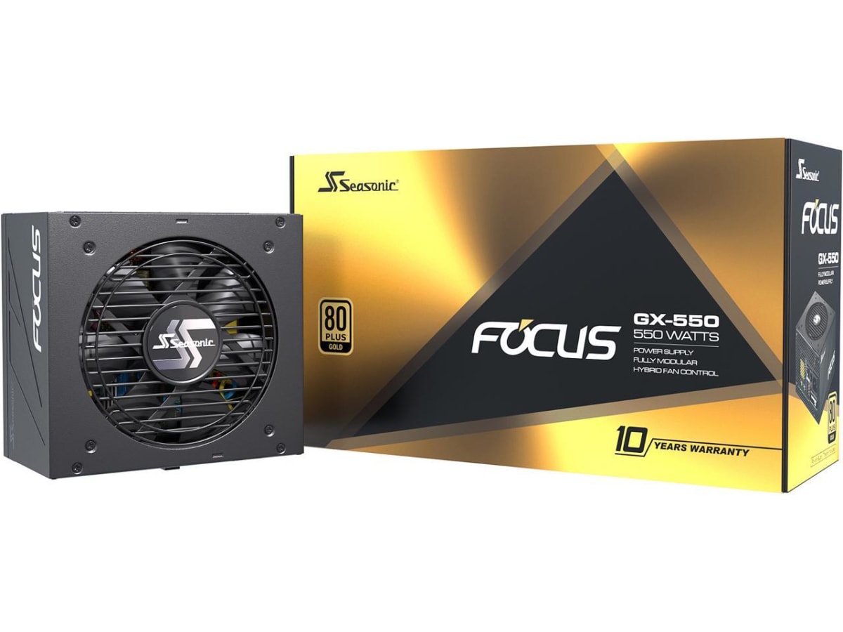 Seasonic FOCUS GX-550, 550W 80+ Gold