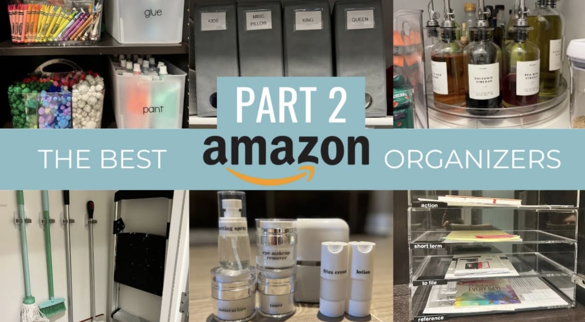 The Best Amazon Organizers // Amazon Home Organization Products + Unique Amazon Finds