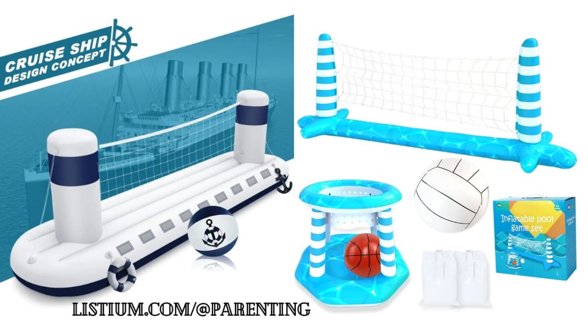 Best inflatable volleyball court for Pool