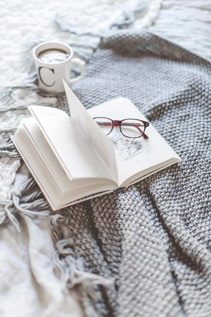 Curl up in blanket and read your favourite book