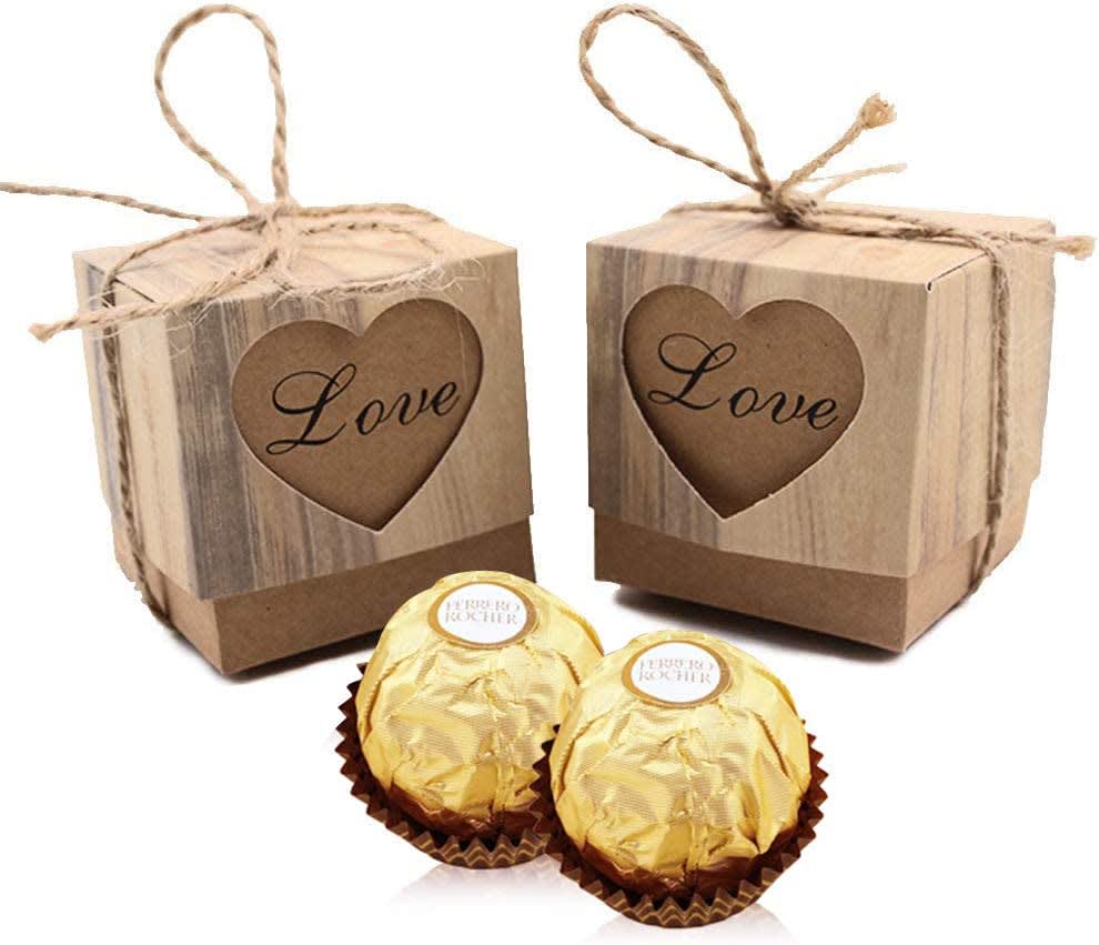 Rustic Candy Boxes
