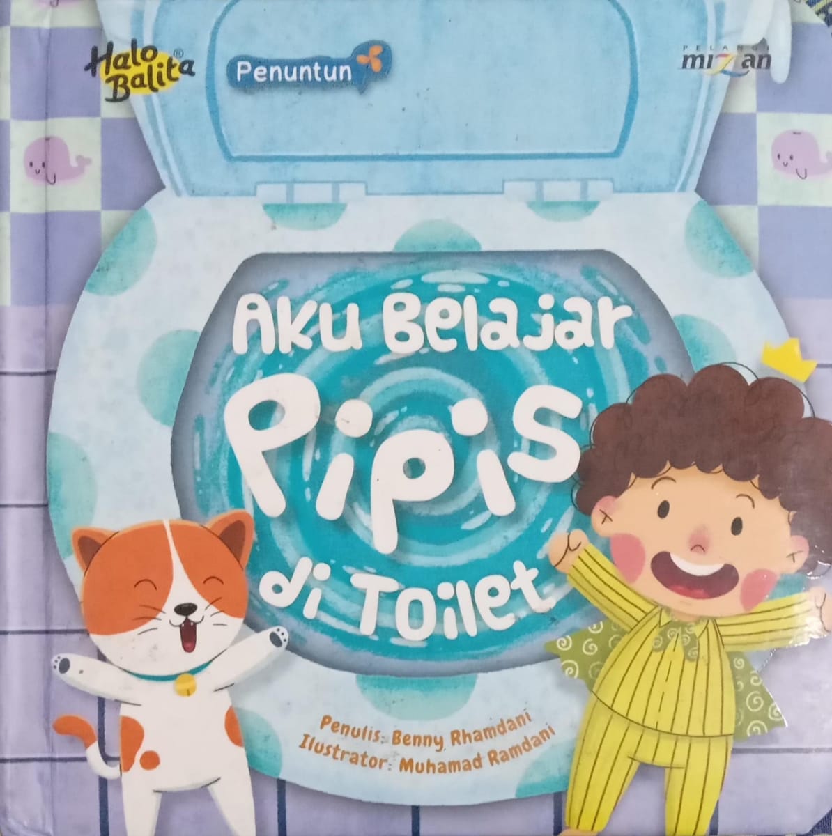 Aku Belajar Pipis di Toilet