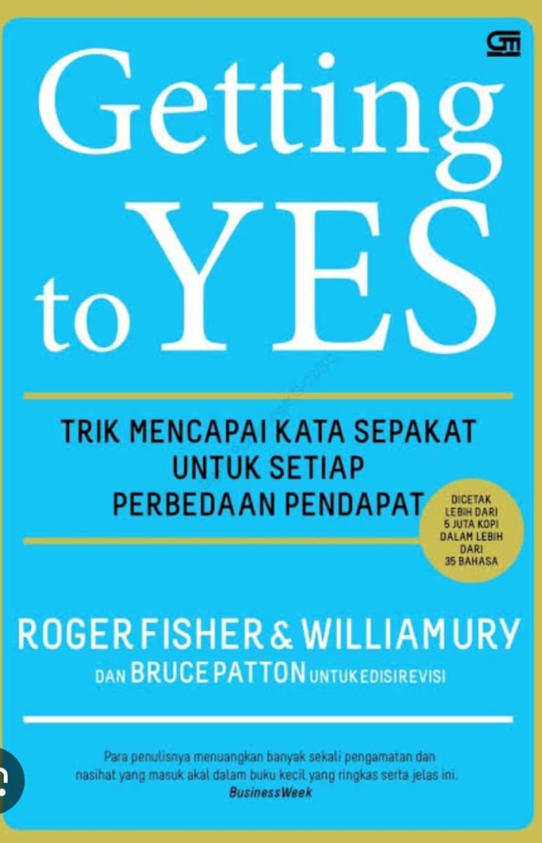 GETTING TO YES