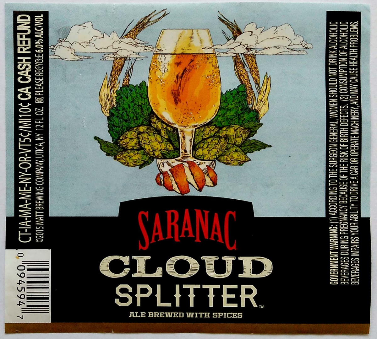 Saranac Cloud Splitter