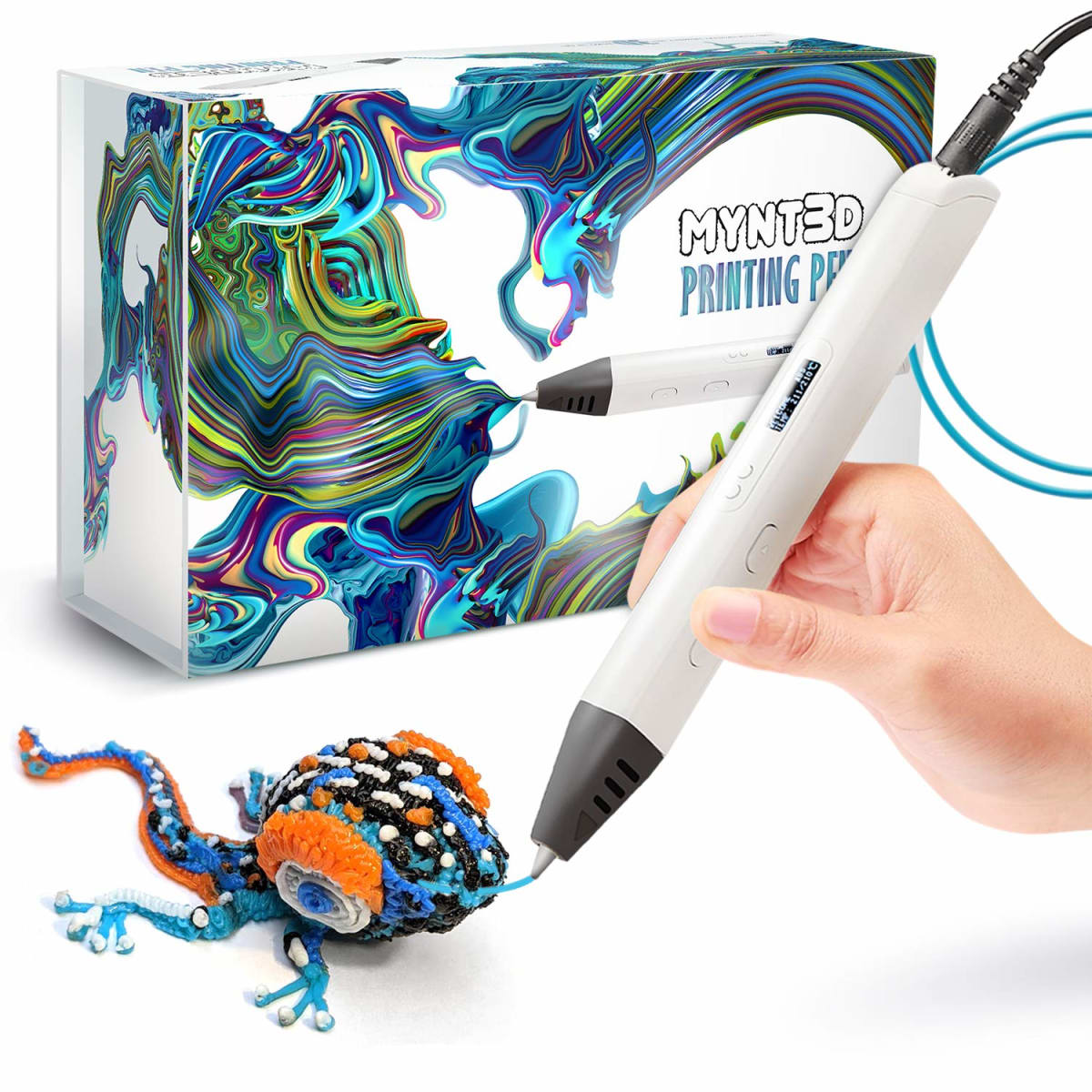 Pro Printing 3D Pen with OLED Display