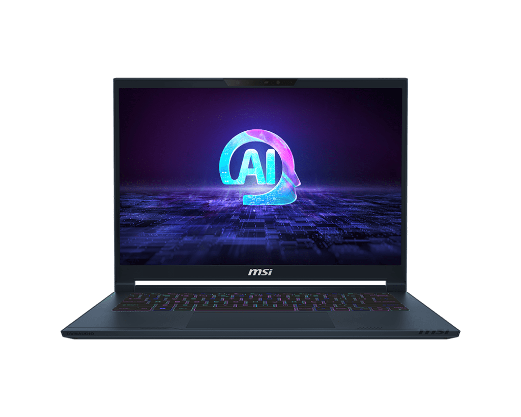 MSI Stealth 14 AI, Intel Ultra 7-155H, RTX 4060, 16 GB DDR5-5600, 1 TB SSD, FHD+ 165 Hz 100% sRGB