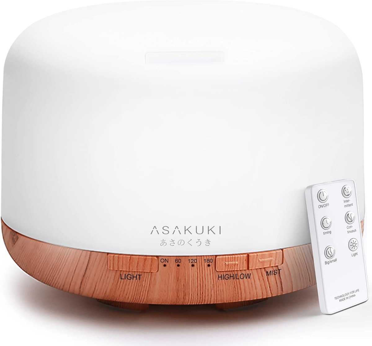 ASAKUKI Premium Essential Oil Diffuser