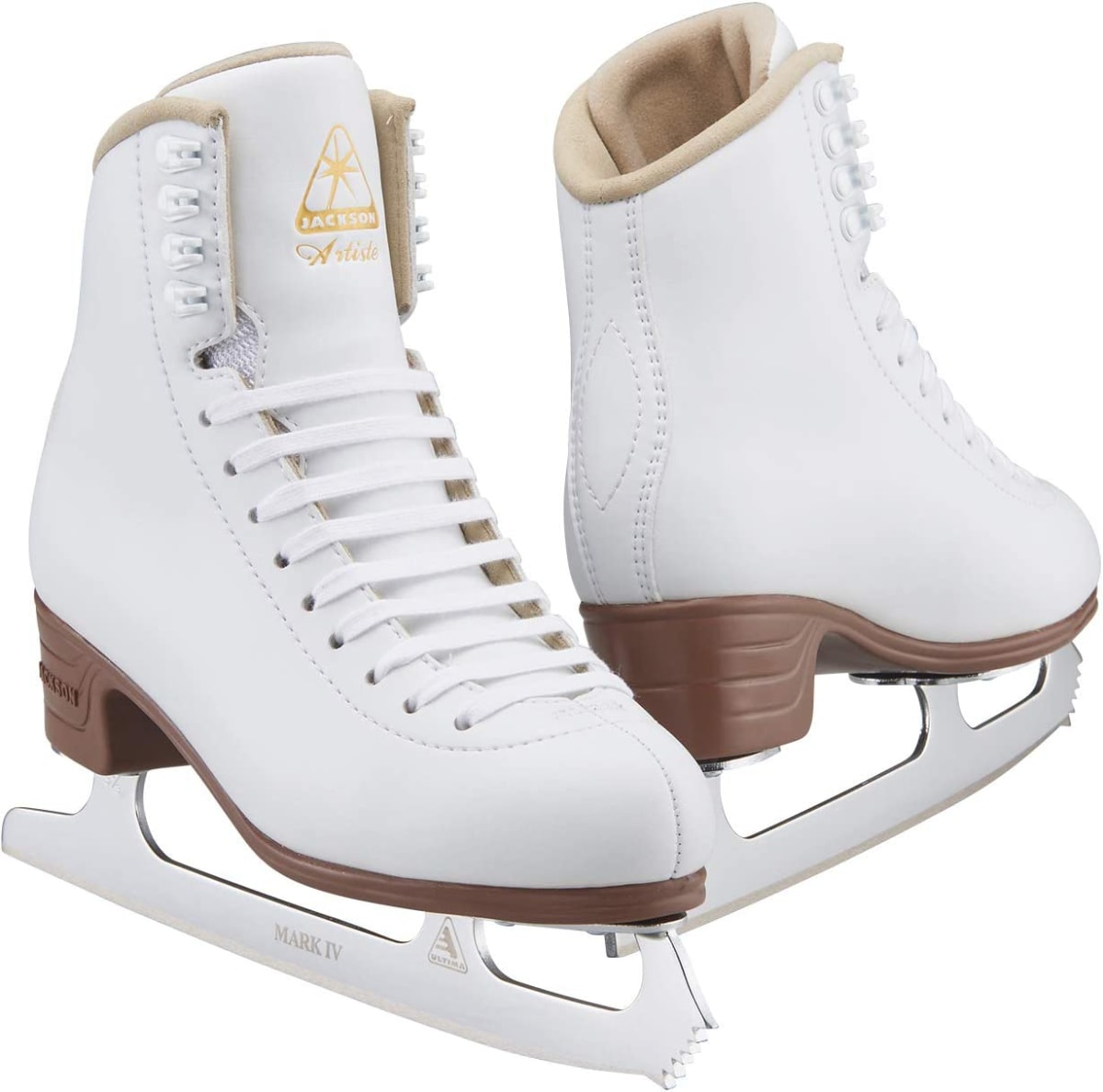 Jackson Ultima Figure Ice Skates for Women and Girls Bundle with Bag and/or Guardog Skate Guards