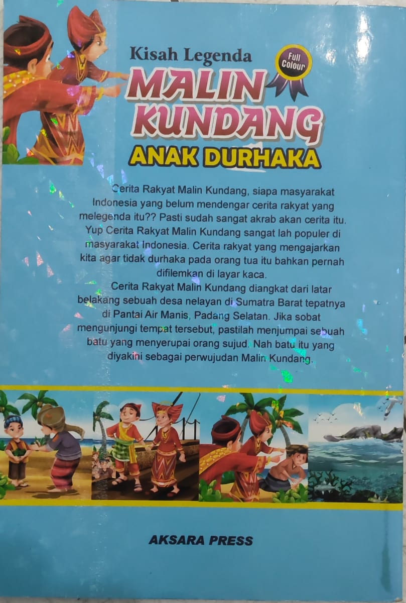 Malin Kundang Anak Durhaka