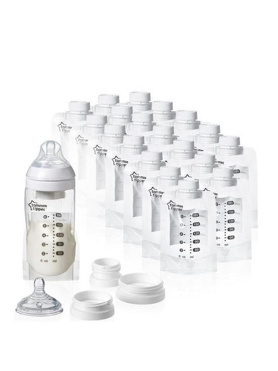 Milk storage bags Tommee Tippee Closer To Nature Express And Go Starter Kit