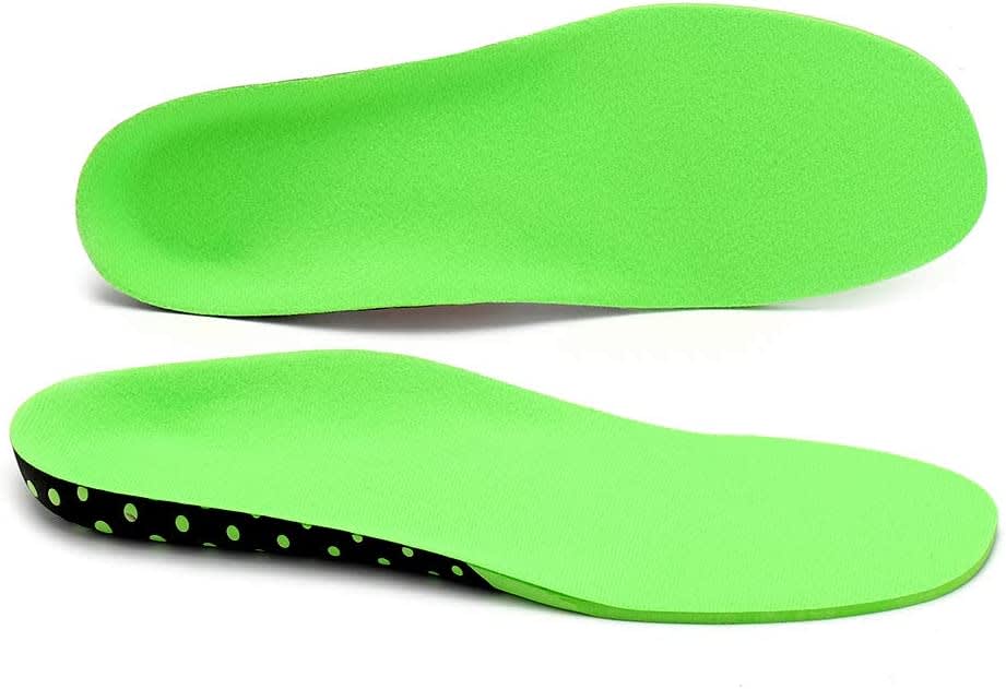 Plantar Fasciitis Arch Supports Feet Insoles Shock-absorptation Breathable Insole Orthotics Gel Sports Comfort Shoes Insole Neutral Arch Replacement (LV, Men(10-12.5))