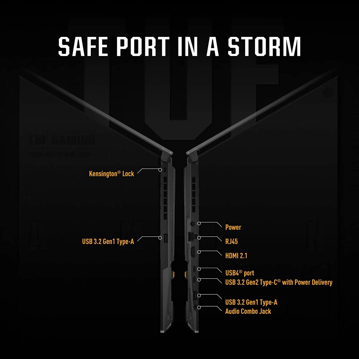 Asus TUF A17, Ryzen 7-7735HS, RTX 4060, 16 GB DDR5-4800, 1 TB SSD, FHD 144 hz 62.5% sRGB