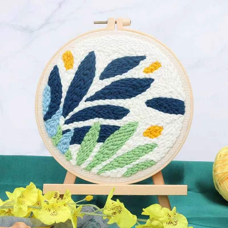 Easy DIY Craft Punch Needle Embroidery Kits