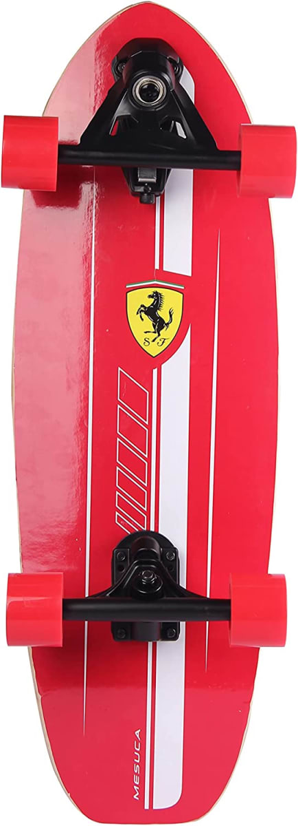 Ferrari Kids 8 Years and Up , Foldable Kick Scooter 2 Wheel, Quick-Release Folding System, Shock Absorption Mechanism, Large 200mm Wheels Scooters with Carry Strap for Adults and Teens