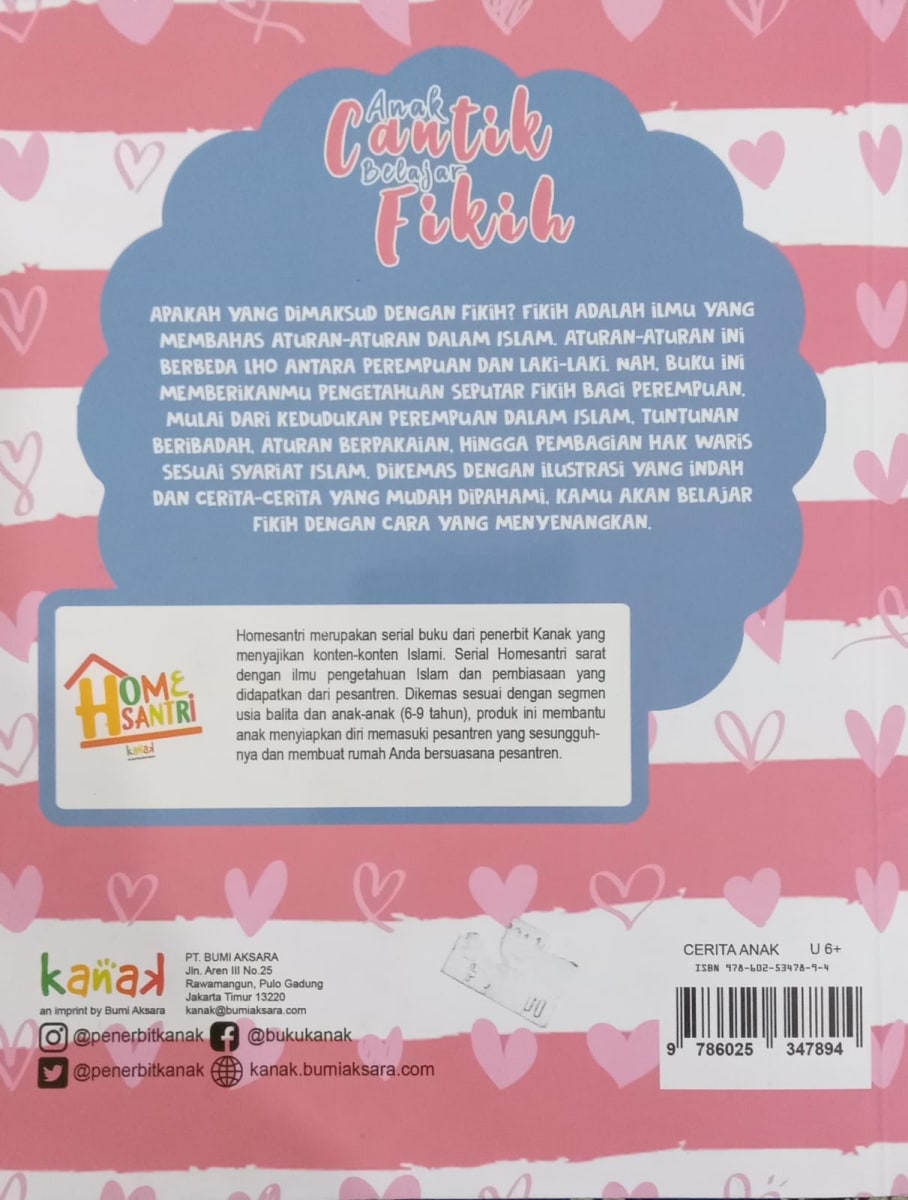Anak Cantik Belajar Fikih