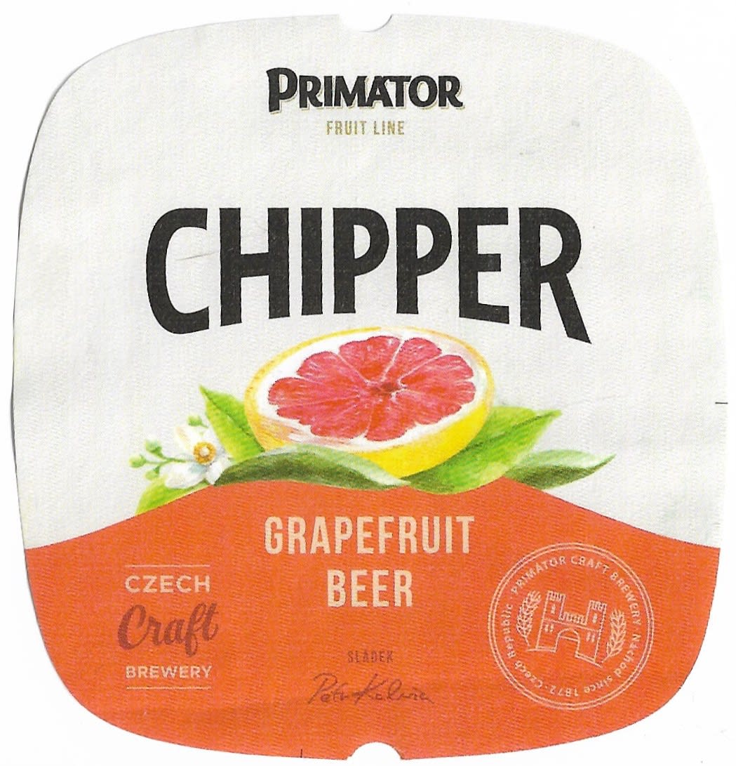 Primátor Chipper Grapefruit beer