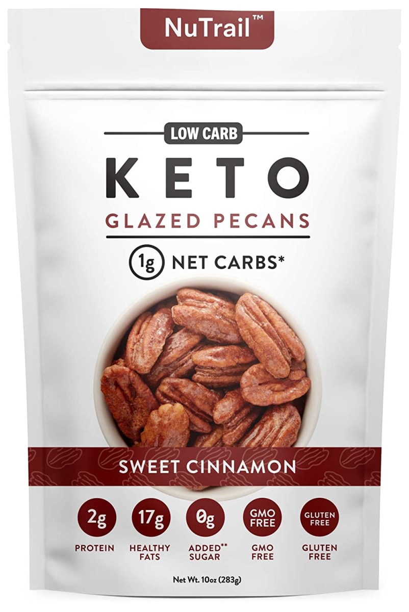NuTrail™ - Keto Glazed Nuts Snack - Delicious Healthy Nut Mix
