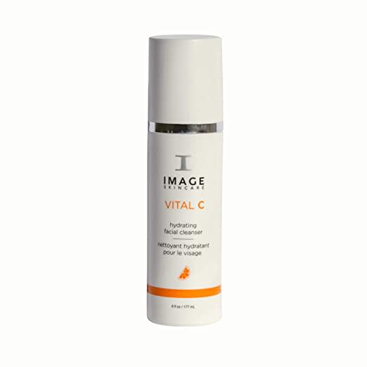 IMAGE Skincare VITAL C Hydrating Facial Cleanser - Gentle Cleanser with Vitamin C and Vitamin A to Support Healthy-Looking, Radiant Skin - 6 fl oz