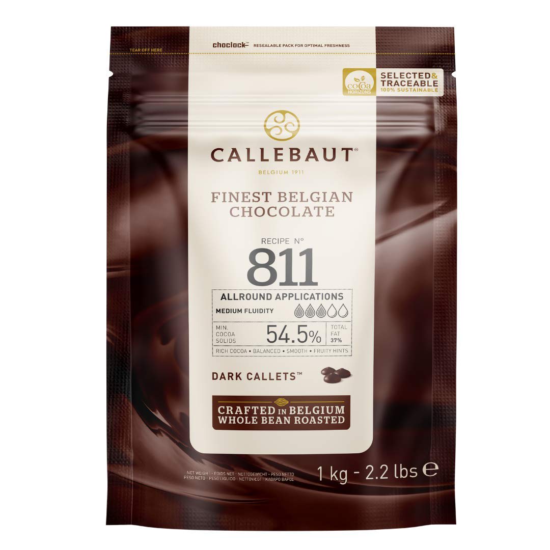 Finest Belgian Dark Couverture Chocolate Callets