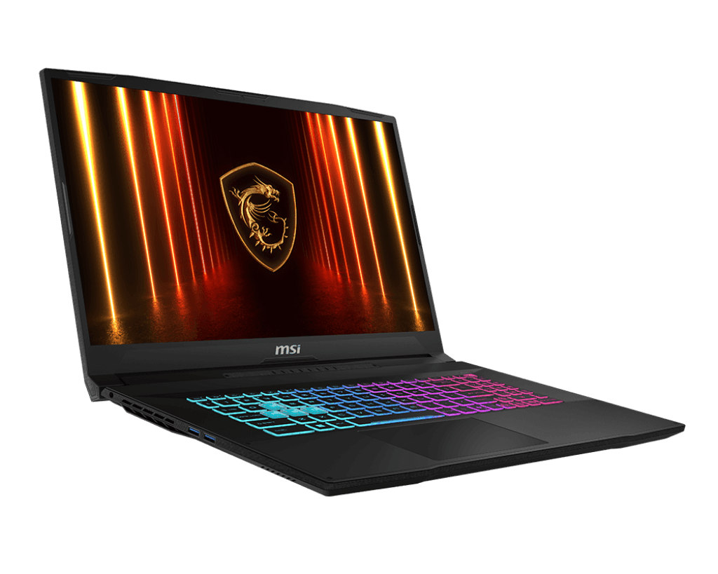 MSI Katana 17, i7-14650HX, RTX 5070, 16 GB DDR5-5600, 1 TB SSD, FHD 144 Hz