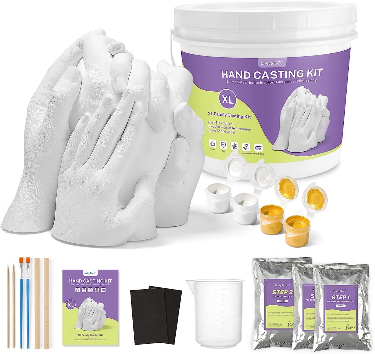 Hand Casting Kit for Family