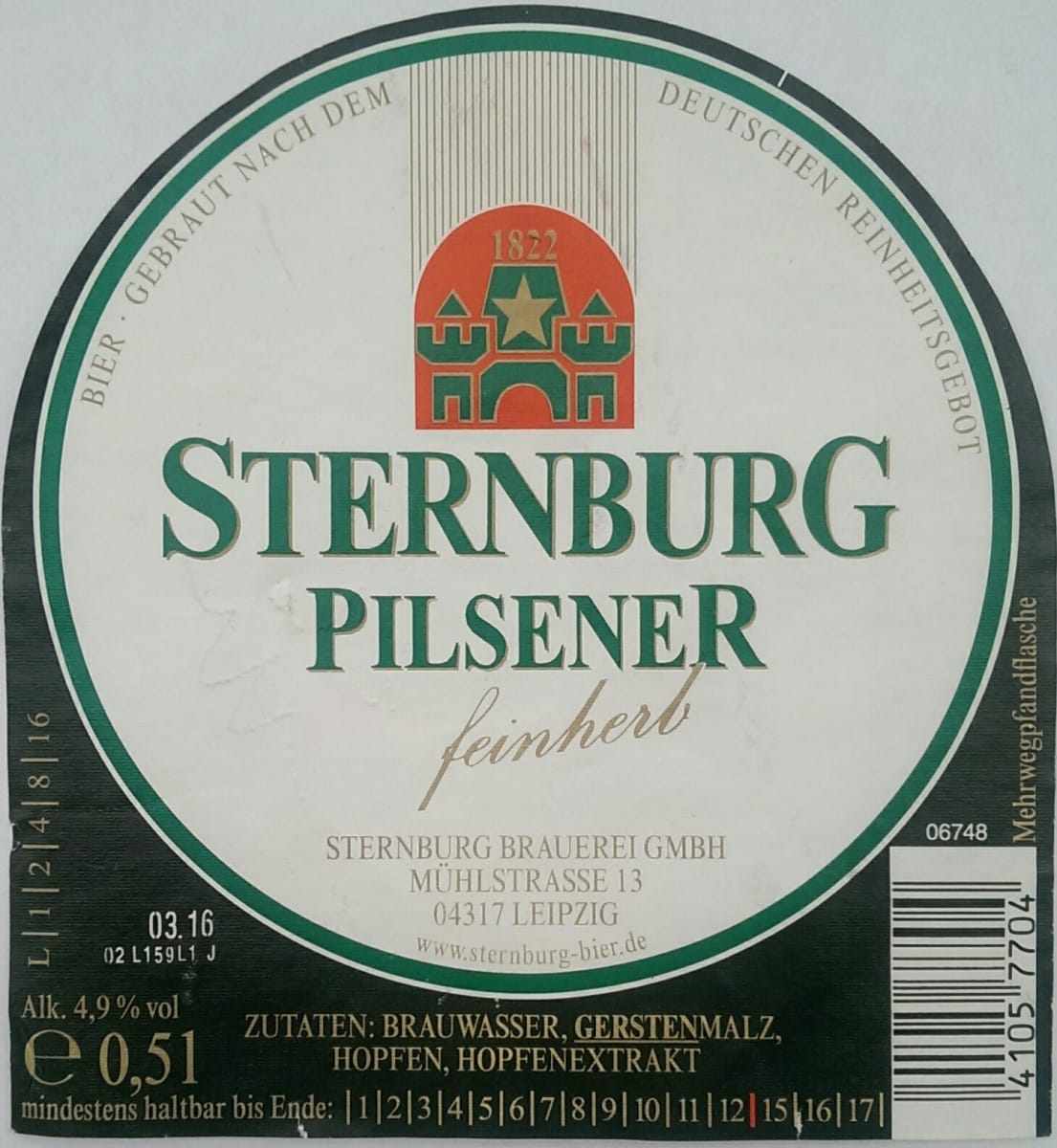 Sternburg Pilsener