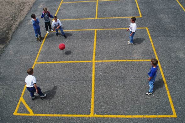 Play Four square