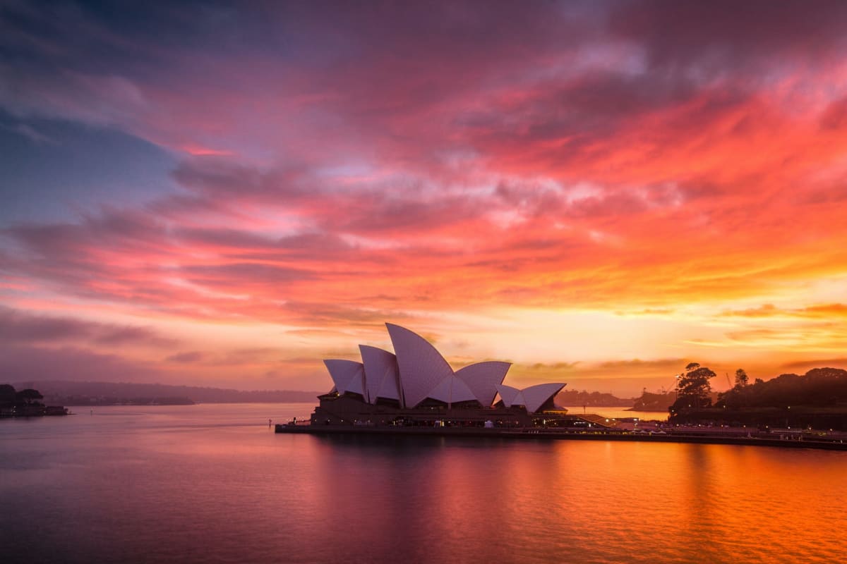 Sunset at the Opera House