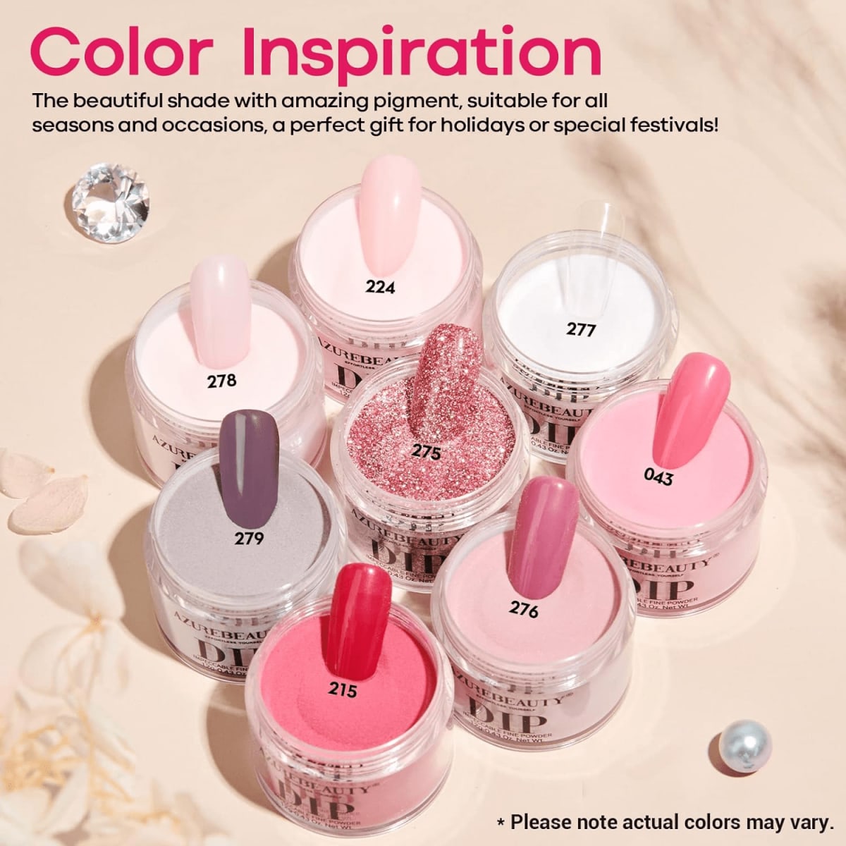 AZUREBEAUTY Dip Powder Nail Kit
