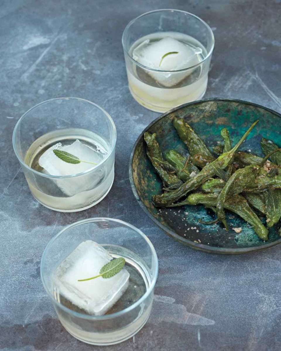 Sage Ice Cubes
