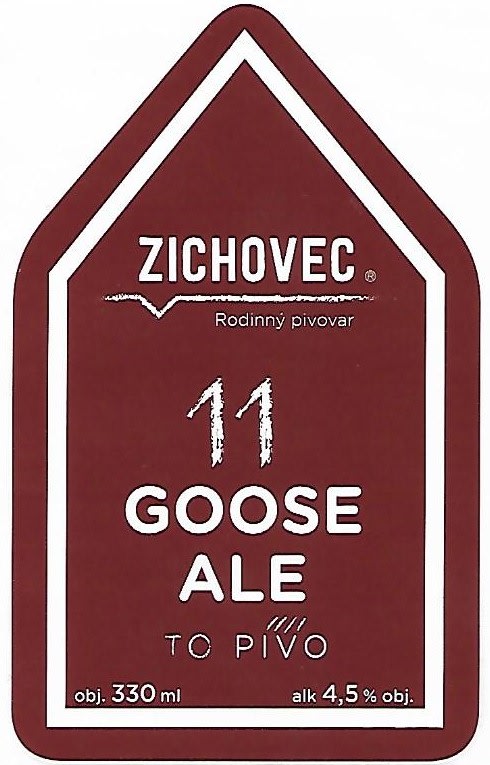 Zichovec 11 Goose ALE 330ml Etk. A