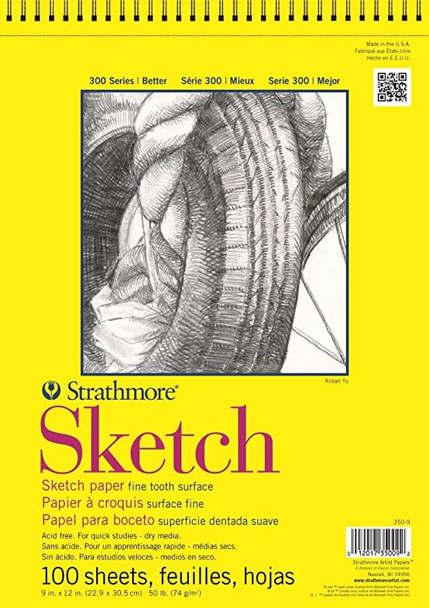Strathmore 350-9 300 Series Sketch Pad