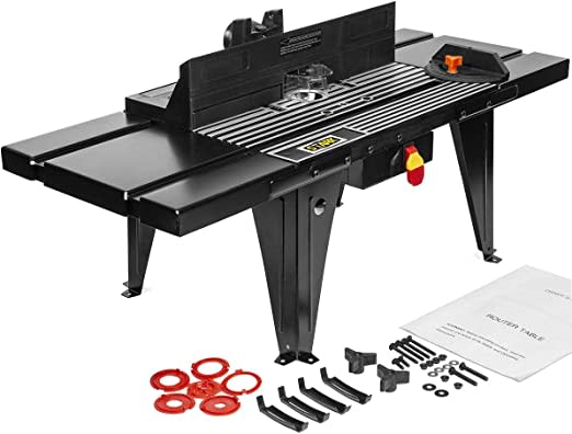Deluxe Bench Top Aluminum Electric Router Table