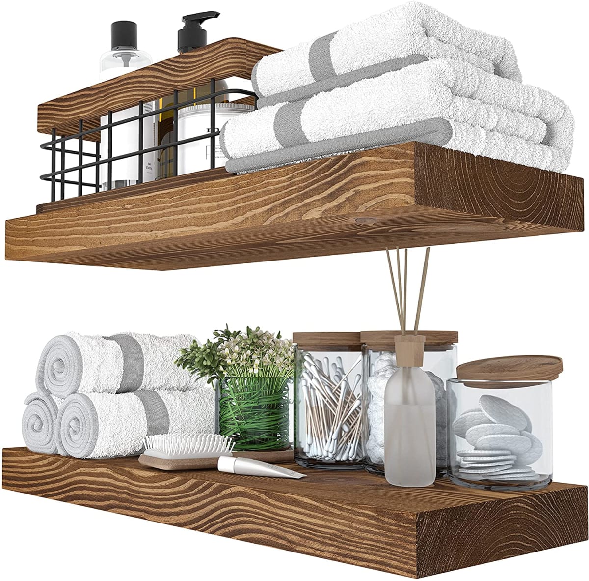 Wood Shelves Set of 2
