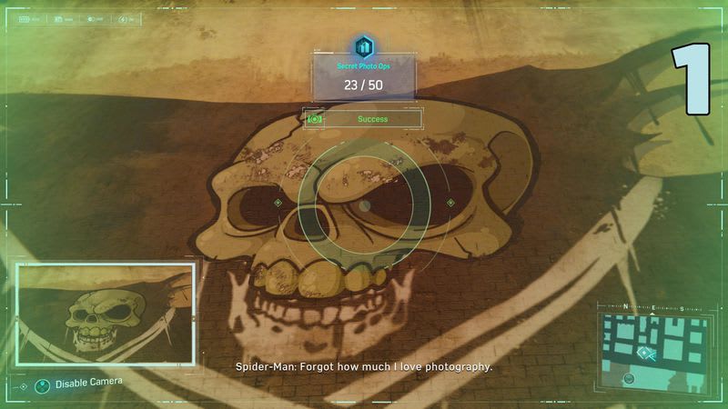 Skull graffiti
