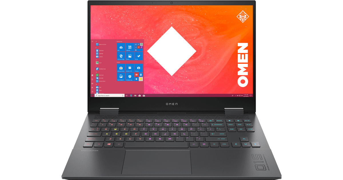 HP Omen 15z, Ryzen 7 5800H, RTX 3070 85-100W?, 16 GB, 512 GB SSD, FHD 144 hz