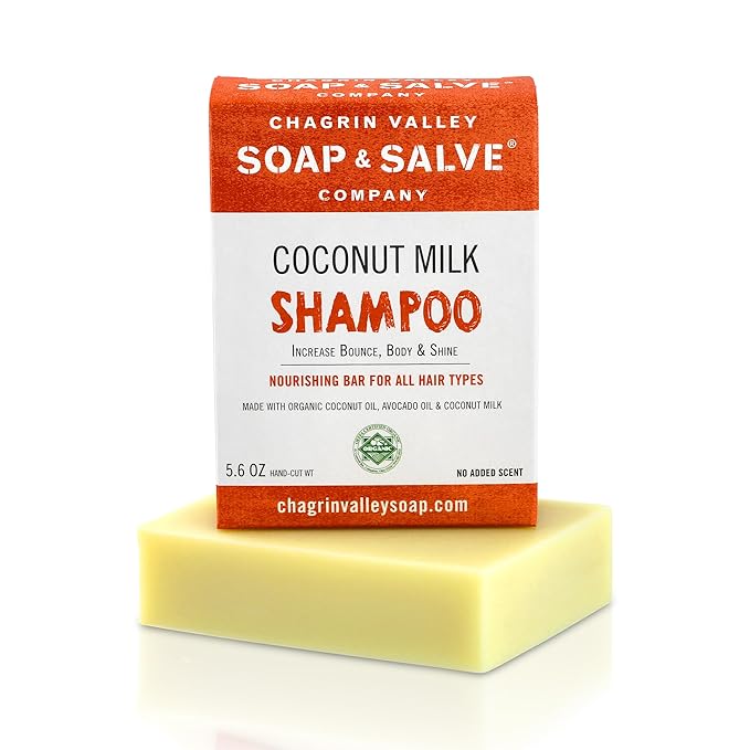 Chagrin Valley Soap & Salve Coconut Milk Shampoo Bar