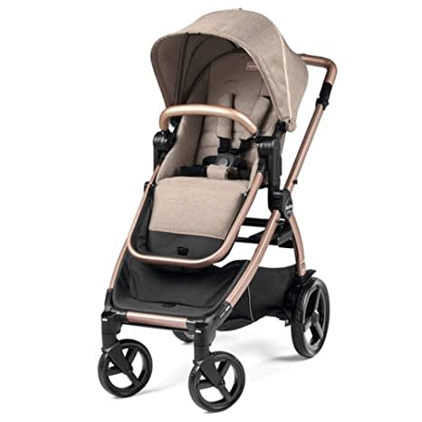 Compact Single to Double Stroller – Compatible with All Primo Viaggio Infant Car Seats & Ypsi Bassinets