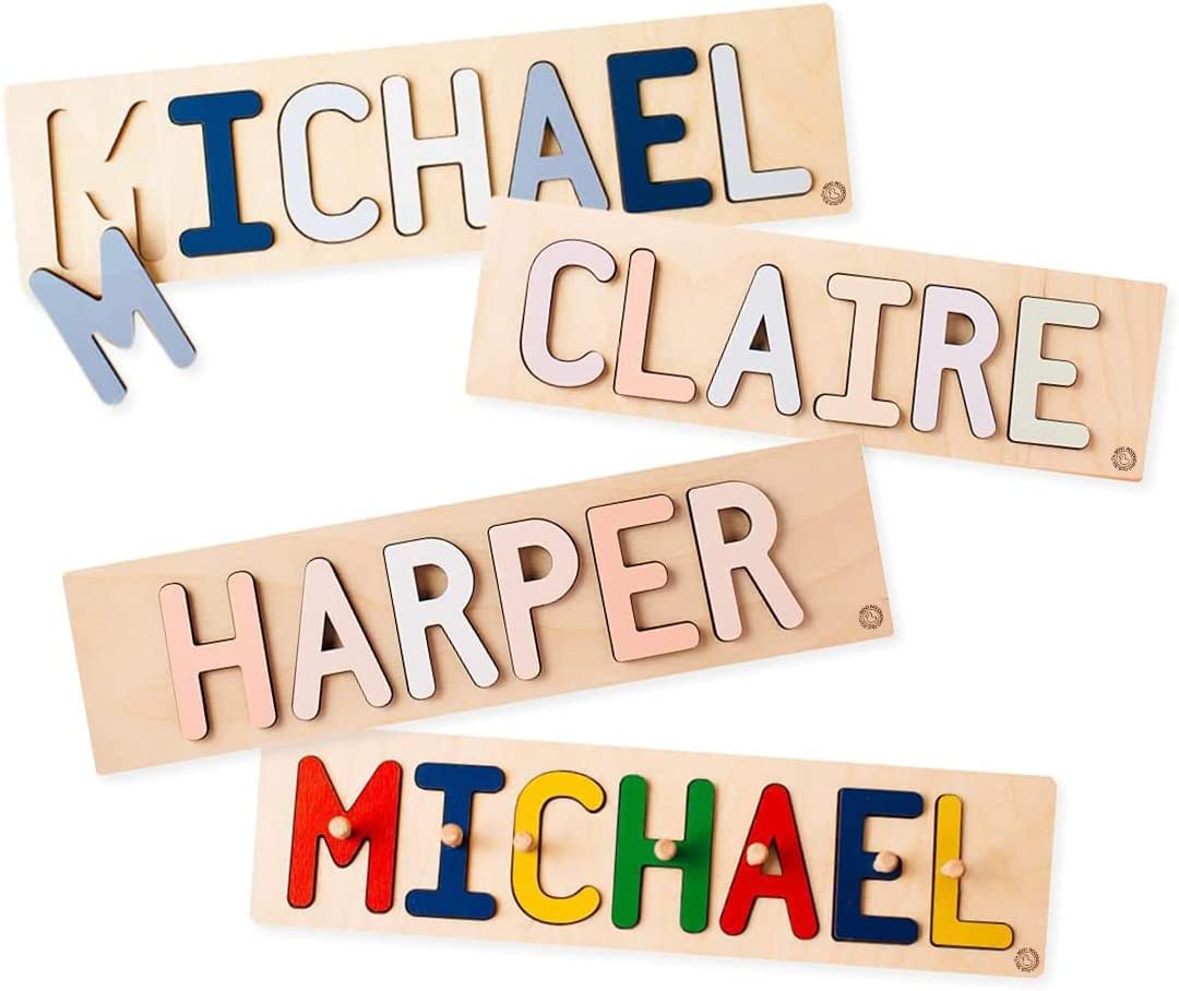 Kids Personalized Wooden Name Puzzle