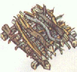 Repeat laying smaller and shorter pieces to form a cabin or pyramid shape